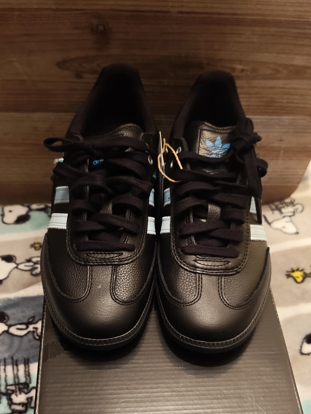 NWT Adidas Charlotte Black Sheep Samba Men's Size 7